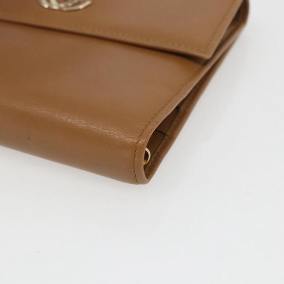 GUCCI Day Planner Cover Leather Beige Gold 031 4463 1067 Auth 158975 - Picture 7 of 16